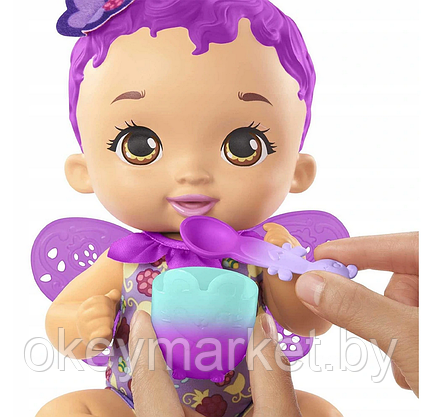 Кукла Mattel My Garden Baby с фиолетовыми волосами GYP00, фото 2