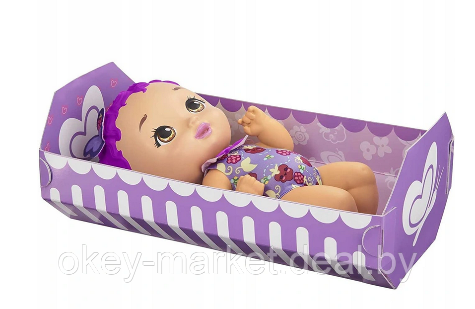Кукла Mattel My Garden Baby с фиолетовыми волосами GYP00 - фото 3 - id-p164272837