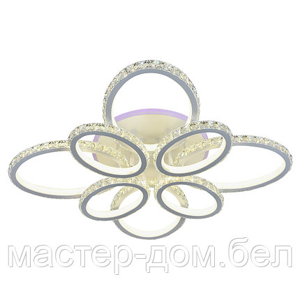 Светодиодная люстра 8020/4+4 WHT, фото 2