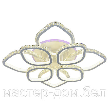 Светодиодная люстра 8022/4+4 WHT, фото 2