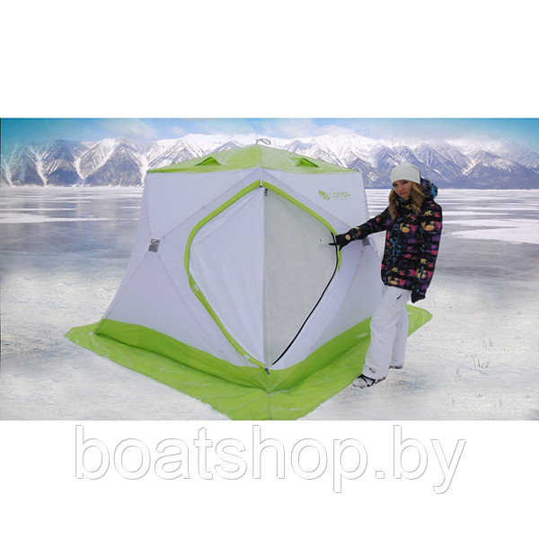 Зимняя палатка Лотос Куб Классик С9Т (утепленная) - фото 3 - id-p164276720