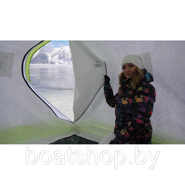 Зимняя палатка Лотос Куб Классик С9Т (утепленная) - фото 8 - id-p164276720