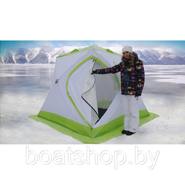 Зимняя палатка Лотос Куб Классик С9Т (утепленная) - фото 4 - id-p164276720