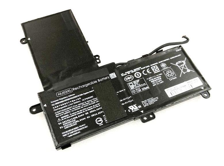 Оригинальный аккумулятор (батарея) для ноутбука HP Pavilion x360 11-u000 (NU03XL) 11.55V 3400mAh