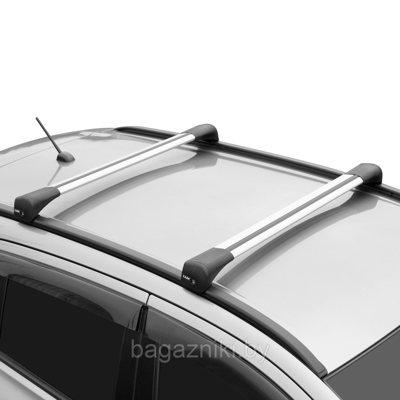 Багажник LUX BRIDGE Lada X-ray на интегрированные рейлинги - фото 7 - id-p164277401