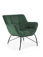 Кресло Halmar BELTON (темно-зеленый)