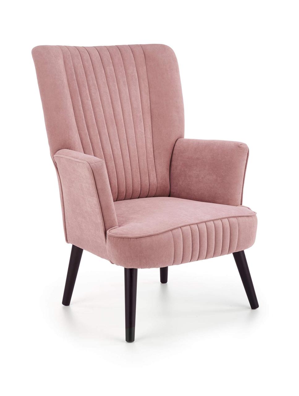 Кресло Halmar DELGADO (розовый)