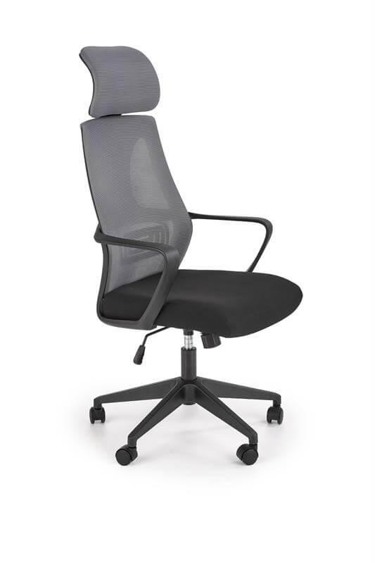 Кресло компьютерное Halmar VALDEZ (черный/серый) - фото 1 - id-p164278238