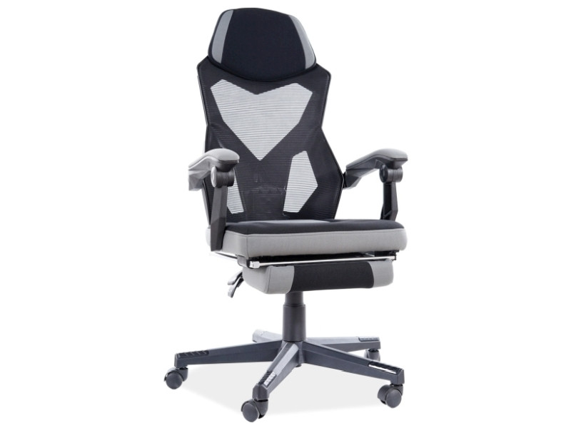 Кресло компьютерное SIGNAL Q-939 (черный/серый)