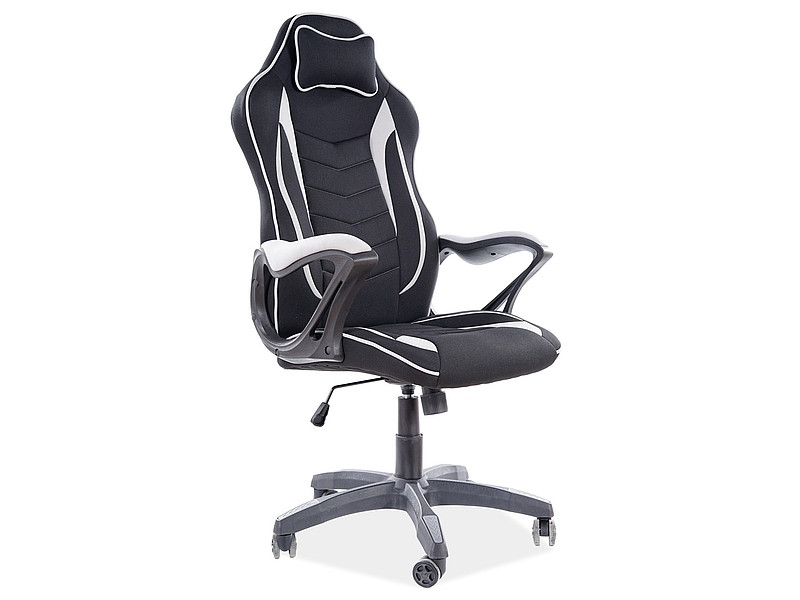Кресло компьютерное SIGNAL ZENVO (серый/черный) - фото 1 - id-p164278956