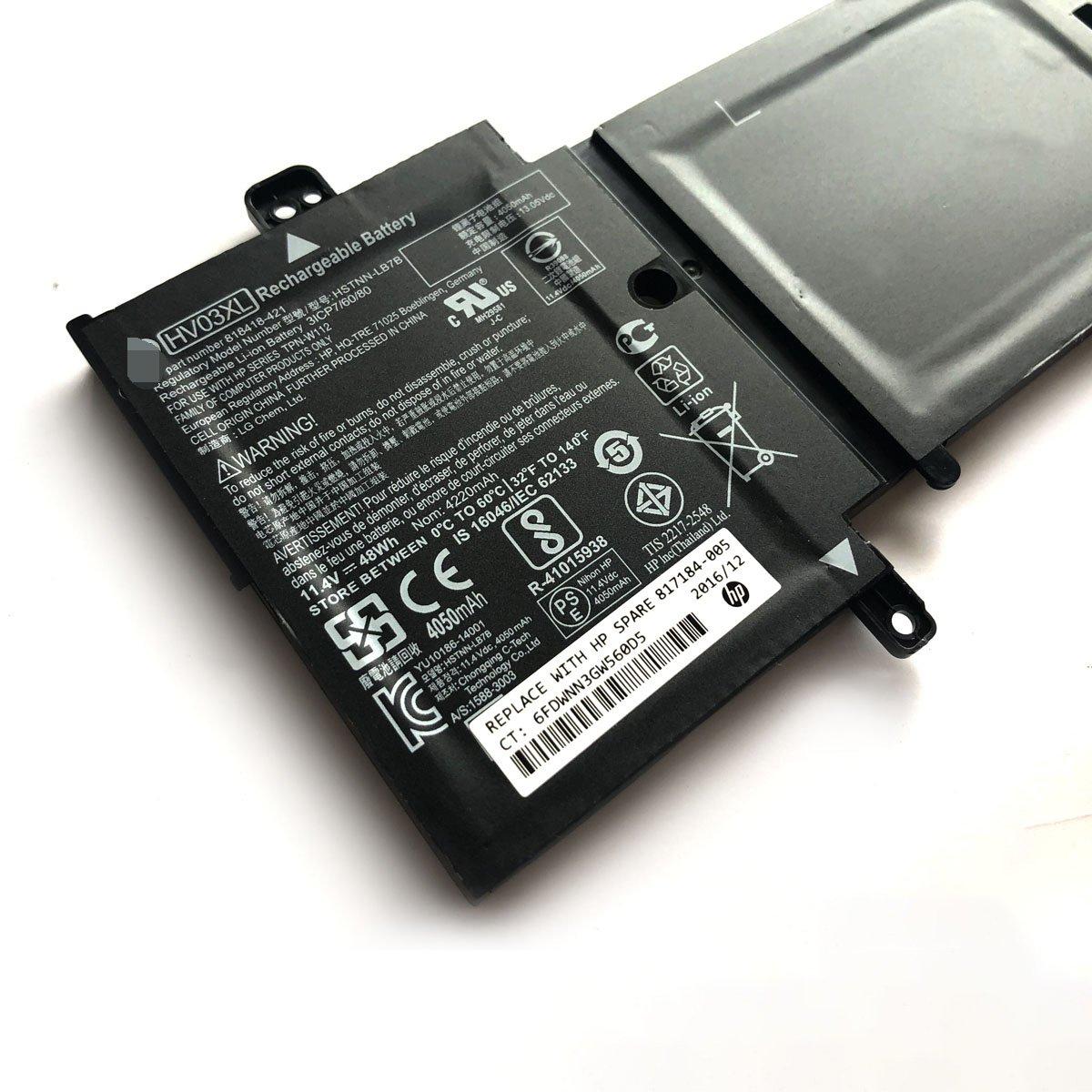 Оригинальный аккумулятор (батарея) для ноутбука HP Elitebook x360 310 G2 (HV03XL) 11.4V 3400mAh