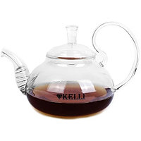 Чайник Kelli заварочный стеклянный 0,8 л арт. KL 3080
