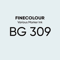 Чернила Finecolour Refill Ink для спиртового маркера, 21мл. (серо-синий №3)