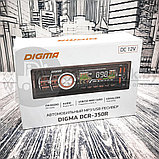 Автомагнитола Digma DCR-350R Автомобильный ресивер MP3/USB, фото 5