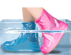 Защитные чехлы (дождевики, пончи) для обуви от дождя и грязи с подошвой. Размер: XXL -  до 33 см., фото 8