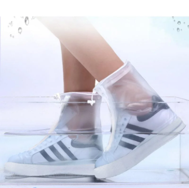 Защитные чехлы (дождевики, пончи) для обуви от дождя и грязи с подошвой цветные - фото 2 - id-p164313936