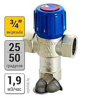 Watts Aquamix AM63C, 3/4", 25-50°С термостатический смесительный клапан