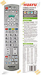 Пульт для ТВ Panasonic универсальный RM-D1170