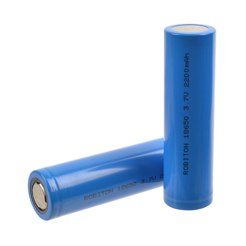 Аккумулятор Li-ion 18650 3.7V 2200mAh (без защиты) Robiton - фото 1 - id-p96966806