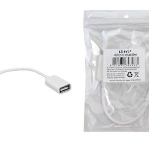 Адаптер гнездо USB - штекер Jack 3.5mm LX8417 - фото 1 - id-p146001932