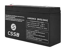 Аккумулятор 6V 12Ah LEXTON LX6120CS