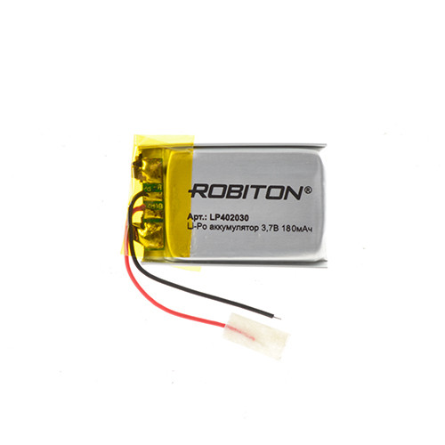 Аккумулятор Li-Po LP402030 3.7V 180 mAh Robiton - фото 1 - id-p97073194