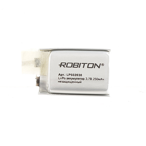 Аккумулятор Li-Po LP502030UN 3.7V 250 mAh (без защиты) Robiton