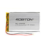 Аккумулятор Li-Po LP504368 3.7В 1600 mAh Robiton