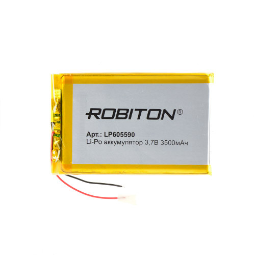 Аккумулятор Li-Po LP605590 3,7V 3500 mAh Robiton