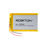 Аккумулятор Li-Po LP605590 3,7V 3500 mAh Robiton