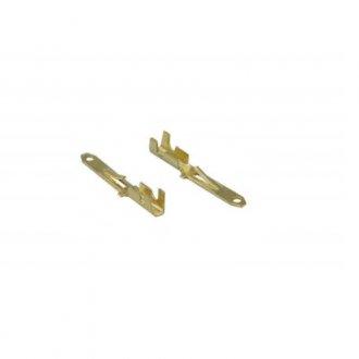 Клеммы плоские латунные малые REXANT папа 08-0909