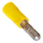 Разъем штекерный изолированный VM (Д5мм 4-6мм2 ) желтые папа 08-0531 (06251)