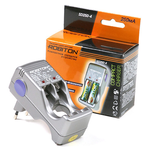 Зарядное устройство для NI-MH и NI-CD АКБ ROBITON SD250-4 - фото 1 - id-p97124924