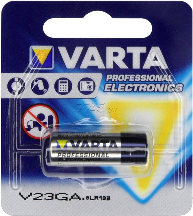 Батарейка A23 VARTA 1BL - фото 1 - id-p146002053