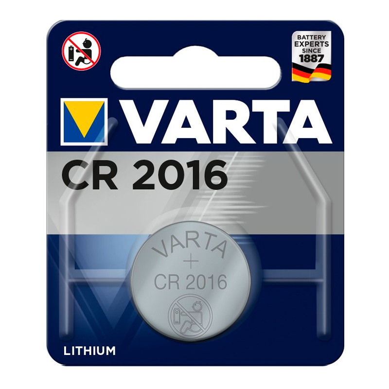 Батарейка CR2016 VARTA 1BL - фото 1 - id-p146002055