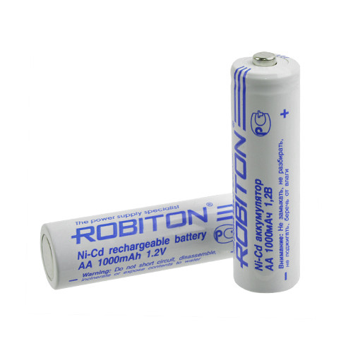 Аккумулятор NI-CD AA 1000mAh Robiton SR2