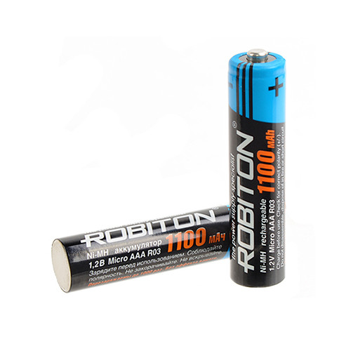 Аккумулятор NI-MH AAA 1100mAh Robiton SR2