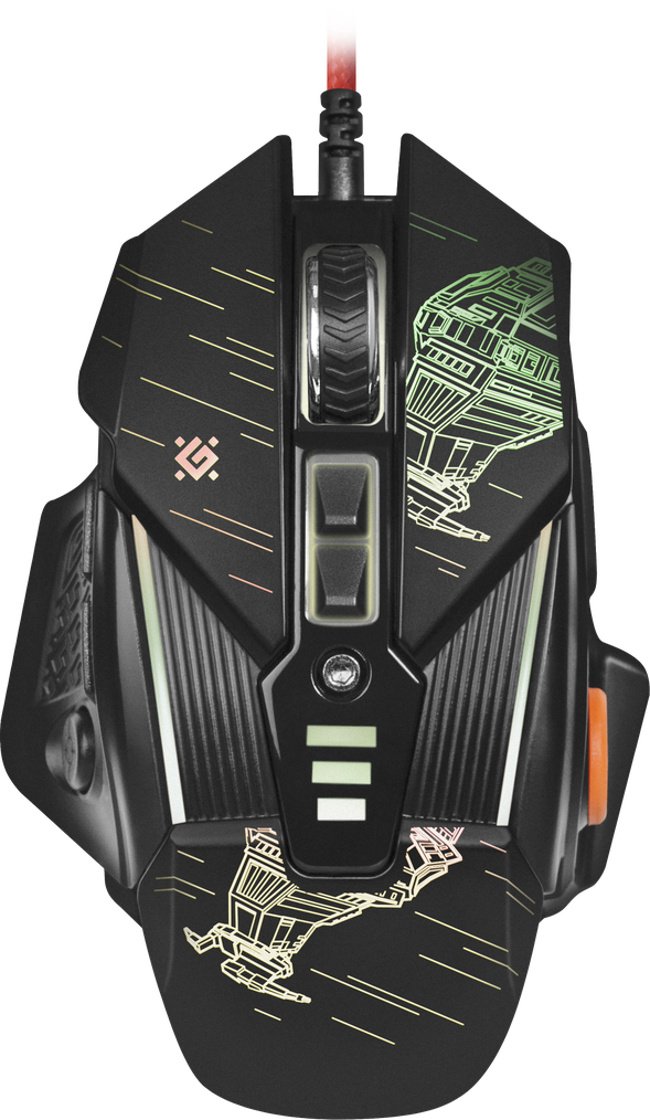 Мышь игровая DEFENDER sTarx GM-390L 8 кнопок грузики 3200dpi 52390