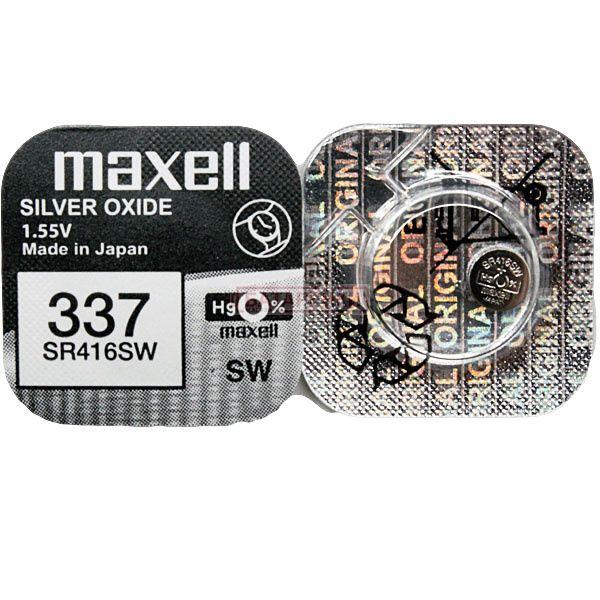 Батарейка Maxell SR416 (337) 1BL - фото 2 - id-p99641124