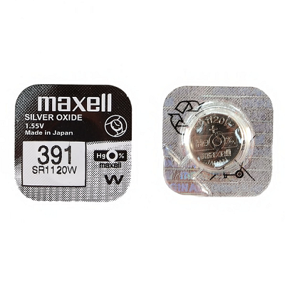 Батарейка Maxell SR1120 (391 / 381 / G8) 1BL - фото 2 - id-p99645107