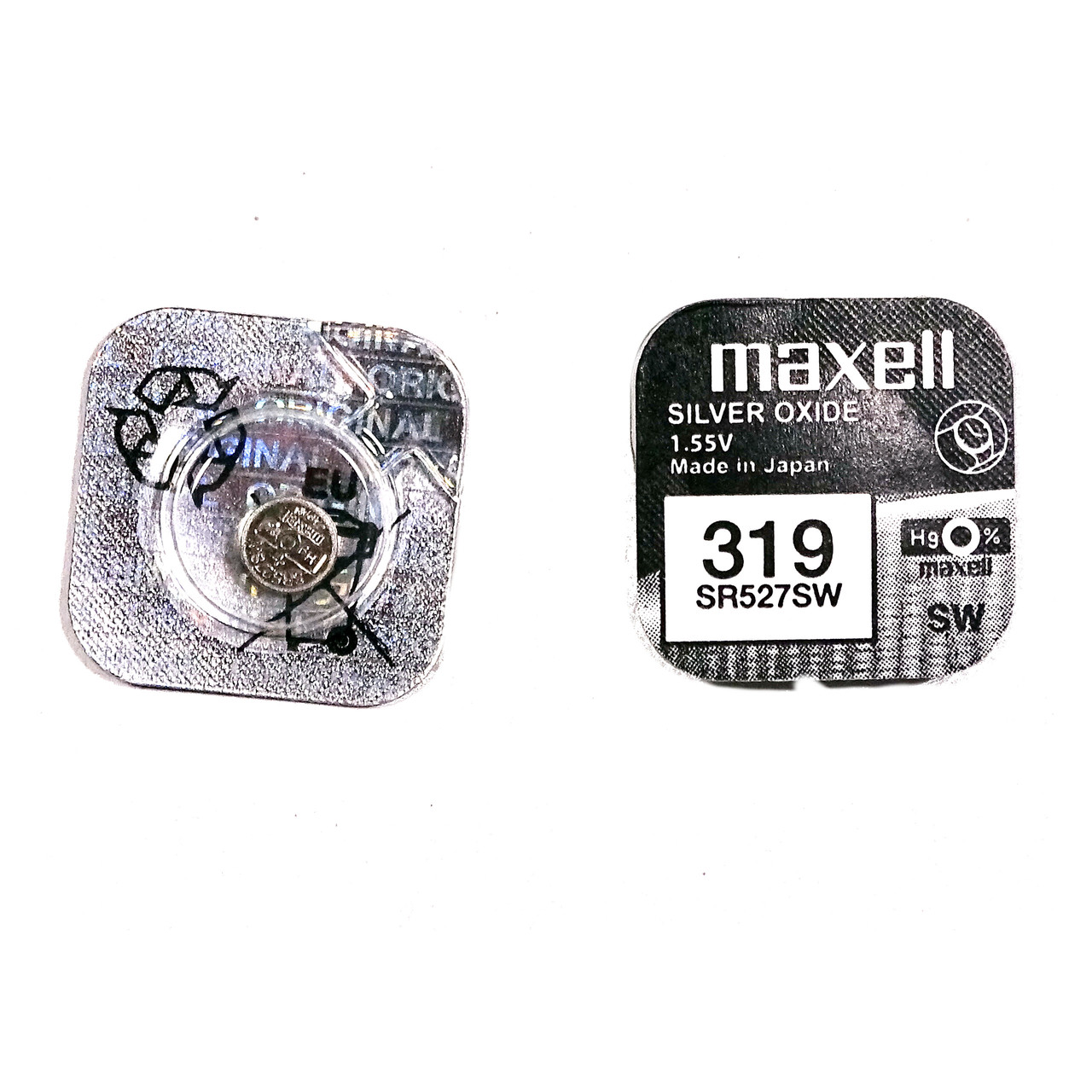 Батарейка Maxell SR527 (319) 1BL - фото 2 - id-p99647507