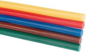 Клеевые стержни большие d=11,2 мм, L=270 мм, цветные REXANT 09-1280 - 1 штука