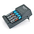 Зарядное устройство для NI-MH и NI-CD АКБ ROBITON Ecocharger AK02 (заряжает так же алкалин. батарейк, фото 3
