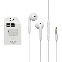 Наушники с микрофоном HOCO M1 с пультом управления для iPhone белый