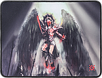 Коврик для мыши Игровой Defender Angel of Death M, 360x270x3 мм, ткань+резина 50557