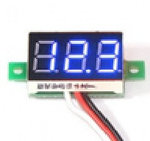 Модуль вольтметра без корпуса АМК-М22 0,36" 0-100В (Синий)