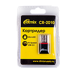 Картридер RITMIX CR-2010 Black microSD