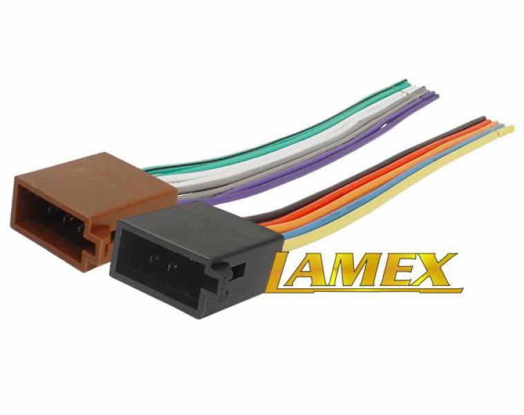Евро ISO штекер для автомагнитол Lamex 1990А