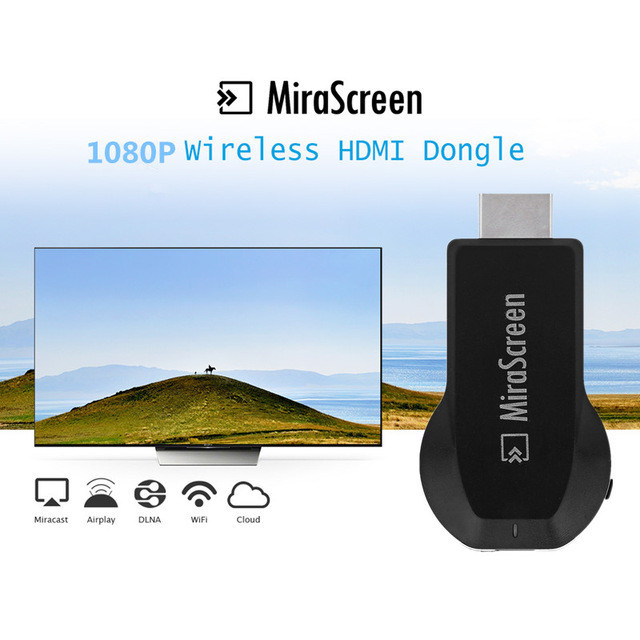 HDMI приемник для передачи беспроводного экрана MiraScreen (Wireless Display Screen MX) - фото 3 - id-p124686565