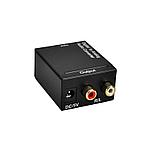 Переходник Audio Digital на аналог (Toslink - 2 RCA) 285C